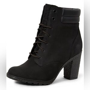 Timberland Tillston Black Heeled Boots